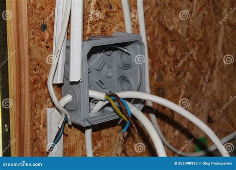 images for circle wall outlet junction box|electrical junction box installation.